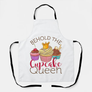 Tablier Voici Cupcake Queen Cupcakes Lover Baker