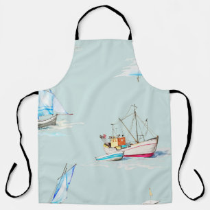 Tablier voile d'aquarelle dessinée à la main illustration