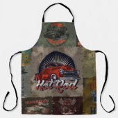 Tablier Voiture rétro multicolore (Recto)