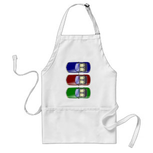 Tablier Voitures colorées