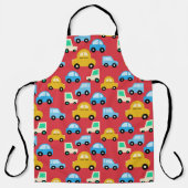 Tablier Voitures de caricature (Recto)