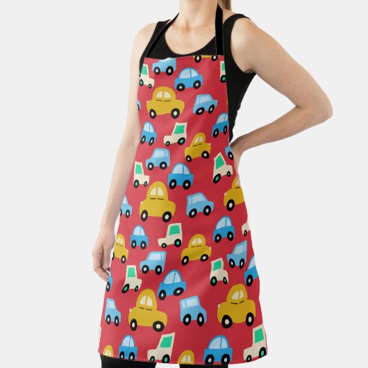Tablier Voitures de caricature (Insitu)
