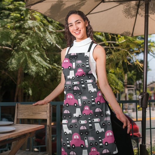Tablier Voitures de jouets pour enfants