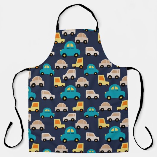 Tablier Voitures pour enfants (Recto)