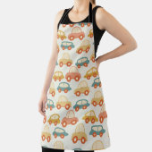 Tablier Voitures rétro plates (Insitu)