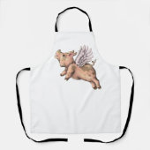 Tablier Voler des porcs (Recto)