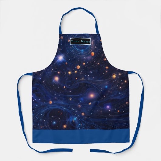 Tablier Vortex céleste (Recto)