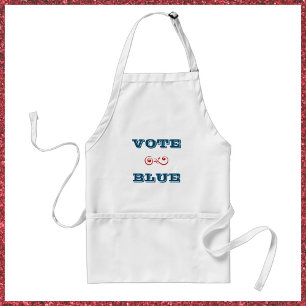 Tablier Vote bleu