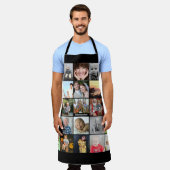 Tablier Votre année de vacances Collage photo (Porté)