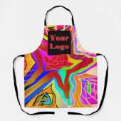 Tablier Votre étoile de logo (Recto)