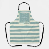 Tablier Votre logo restaurant bar chef serveur Apron (Recto)