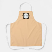 Tablier Votre monogramme initial (Recto)