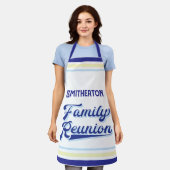 Tablier Votre Nom De Famille Réunion Monogramme (Porté)