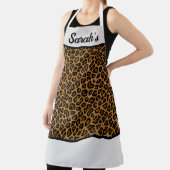 TABLIER VOTRE NOM EMPREINTE DE LÉOPARD (Insitu)