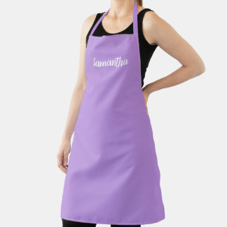 Tablier Votre nuance préférée de violet personnalisé