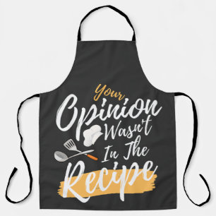 Tablier Votre opinion n'était pas dans le lecteur de Cuisi