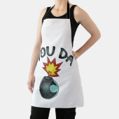 Tablier Vous Avez Bombe De Parties scintillant (Insitu)