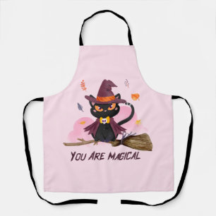 Tablier Vous Êtes Magique Chat De Sorcière