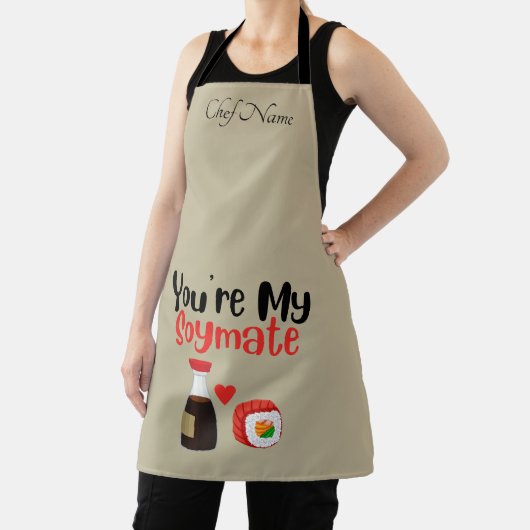 Tablier Vous êtes Mon Soymate, Soy (Insitu)