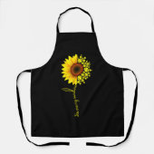 Tablier Vous Êtes Mon Sunshine Sunflower Softball (Recto)