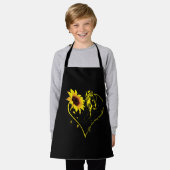 Tablier Vous Êtes Mon Sunshine Tournesol Et Cheval (Porté)