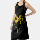 Tablier Vous Êtes Mon Sunshine Tournesol Et Cheval (Insitu)