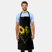 Tablier Vous Êtes Mon Sunshine Tournesol Et Cheval (Porté)