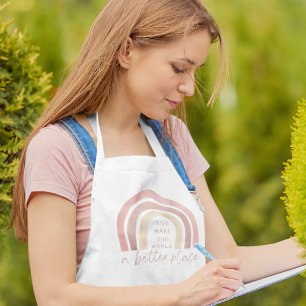 Tablier Vous Faites Du Monde Un Lieu Meilleur