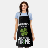 Tablier Vous ne pouvez pas m'embrasser mais vous pouvez me (Porté)