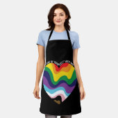 Tablier Vous Pouvez Être Vous-Même Avec Moi, LGBT Transgen (Porté)