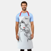 Tablier Vous pouvez le cuire - Rosie élégant le Riveter (Porté)