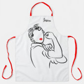 Tablier Vous pouvez le cuire - Rosie élégant le Riveter (Recto)