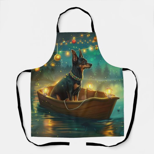 Tablier Voyage de Noël australien Kelpie (Recto)