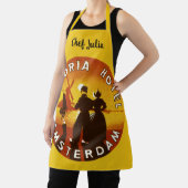 Tablier Voyage Rétro, Hôtel Victoria, Amsterdam, Hollande (Insitu)