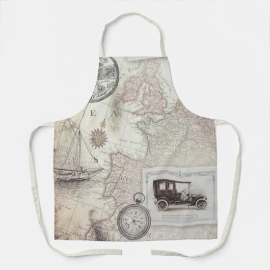 Tablier Voyage vintage (Recto)