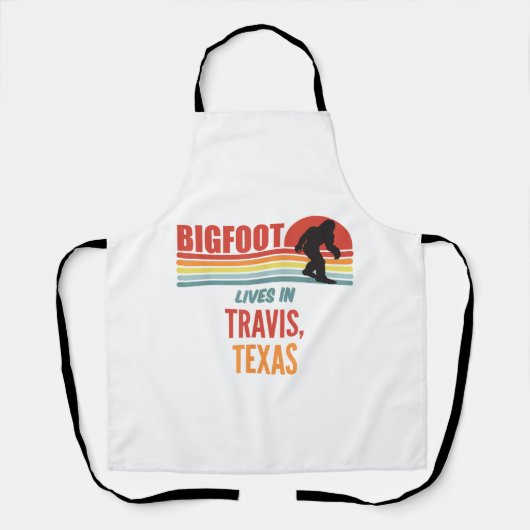 Tablier Vue de Bigfoot à Travis Texas (Recto)