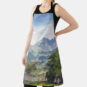 Tablier Vue sur les montagnes