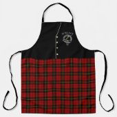 Tablier Wallace Clan Badge & Tartan Kilt Apron (Recto)