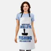 Tablier WALLEYE PÊCHE Walleye Pêche Et Bière (Porté)