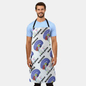 Tablier Wanted A New Brain Anatomical Brain Humor (Porté)