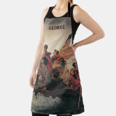 Tablier Washington Traverser le Delaware par Emanuel Leutz (Insitu)