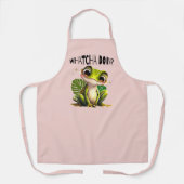 Tablier Watcha Do ? Funny Curious Frog (Recto)