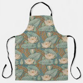 Tablier Water Lys Lily Art Nouveau Nature (Recto)