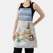 Tablier Watercolor Baking Christmas (Insitu)