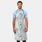 Tablier Watercolor Forest (Porté)