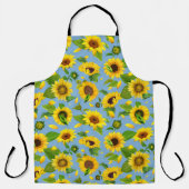 Tablier Watercolor Sunflower 6 (Recto)