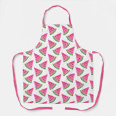 Tablier Watercolor Watermelon Motif (Recto)