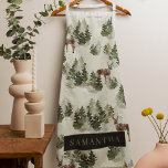 Tablier Watercolor Winter Forest Motif sans joint<br><div class="desc">Offrez-vous la beauté sereine de l'hiver avec notre Watercolor Winter Forest Seamless Motif. Ce design exquis capte l'essence enchanteresse d'une forêt enneigée,  parfaite pour ajouter une touche de magie saisonnière à votre vie.</div>