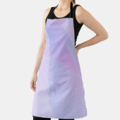 Tablier Wavelines Abstraites bleu rose (Insitu)