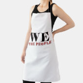 Tablier We The People Typography Apron | Patriotic (Insitu)